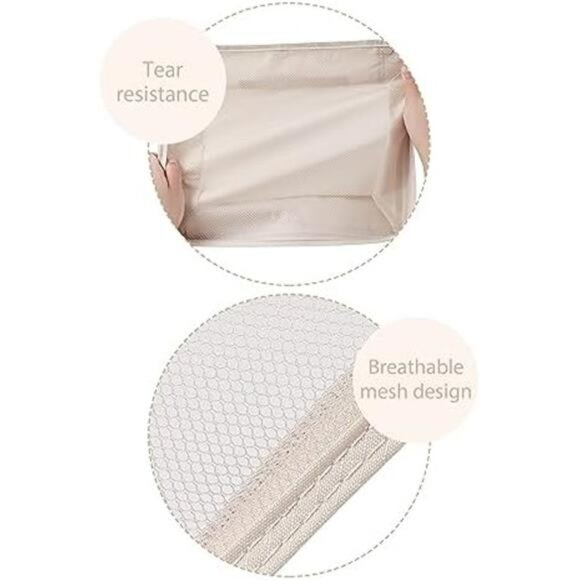 Packing Cubes for Travel - 8 Pcs Lightweight Travel Cubes for Packing, Mesh - Picture 5 of 7